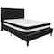 Flash Furniture Roxbury Queen Platform Bed Set, Black SL-BM-23-GG - alternate 5